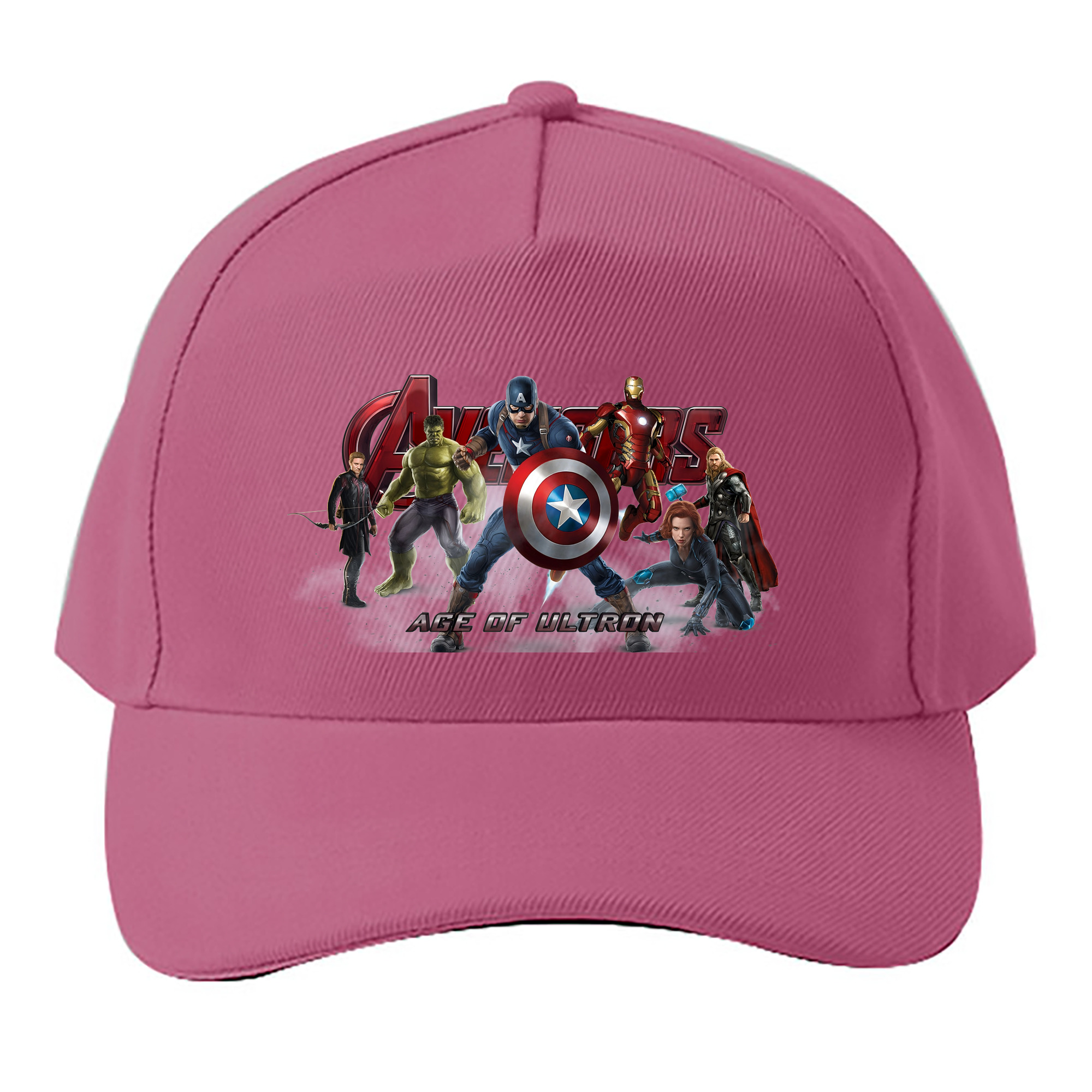 （画像用） アベンジャーズ The Avengers ベースボールキャップ 綿100％ 男女兼用 帽子 スポーツ